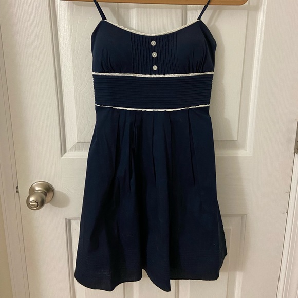 Cute dark navy dress - Picture 6 of 8